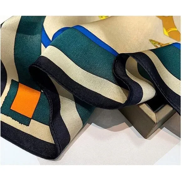 Horse print Silk Scarf